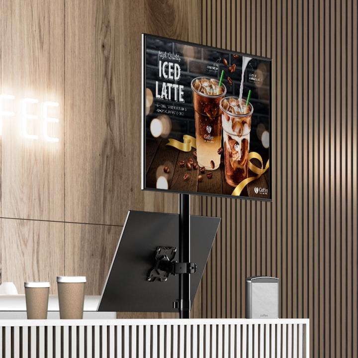 Actual product image Onkron MONITOR ACC WALL MOUNT/13-34" BLACK D208E-B (Table, Wall, 34", 16 kg)