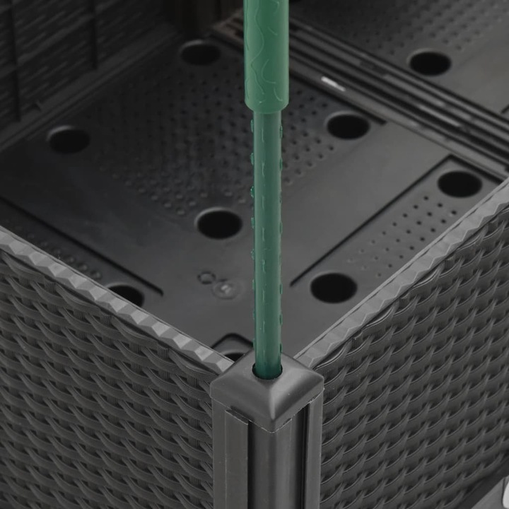 Actual product image VidaXL Planter with trellis PP