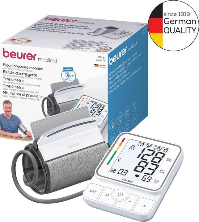 Actual product image Beurer BM 51 (Blood pressure monitor upper arm)