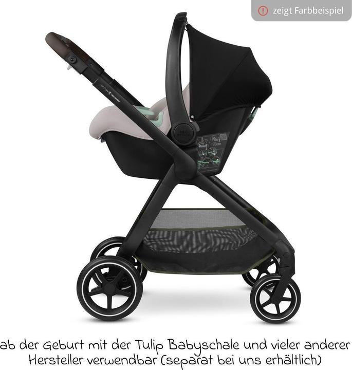 Actual product image ABC Design City Life Stroller, Avocado (6 Months - 4 years)