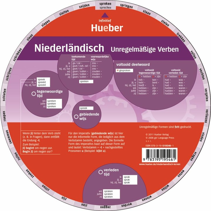 Immagine prodotto Wiel - Nederlands - Onregelmatige werkwoorden (Olandese, Hueber Verlag GmbH & Co KG, 2019)