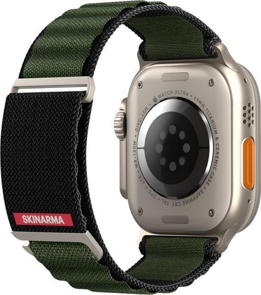 Produktbild Skinarma Band Kobu Apple Watch Ultra 49/45/44mm olive (Silikon)