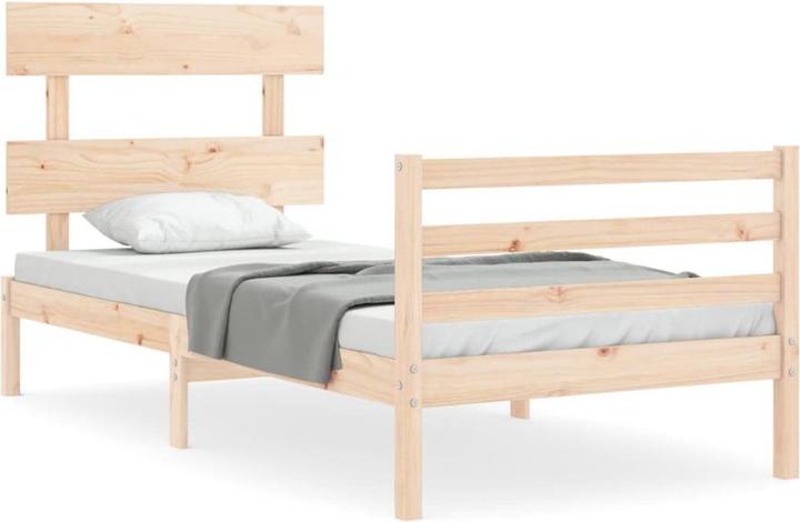 Produktbild vidaXL Bettgestell (90 x 200 cm)