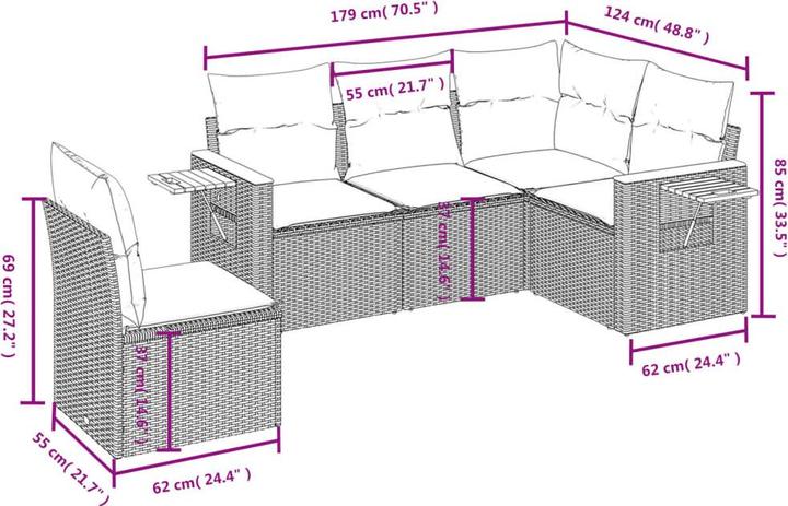 Immagine prodotto vidaXL Annabella