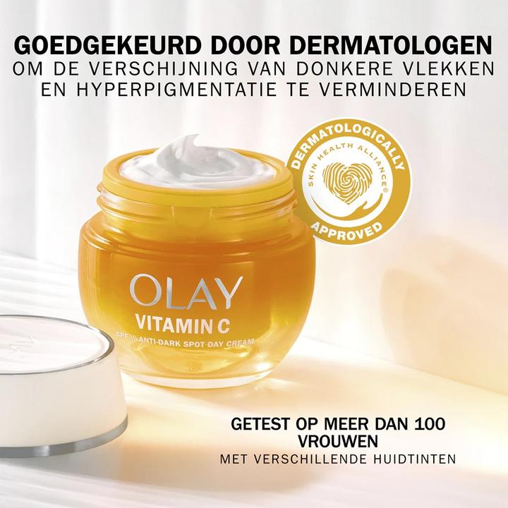 Actual product image Olay Regenerist Vitamin C Spf30 Day Cream - 50 Ml (Sun cream face, SPF 30, 50 ml)
