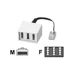 Thumbnail - Metz Connect 130450440101-E Telefonsplitter, Telefon Zubehör