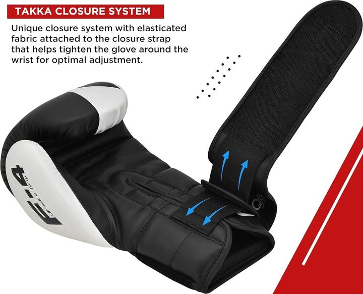 Actual product image Rdx Boxing Gloves REX F4 (12 OZ, 12)