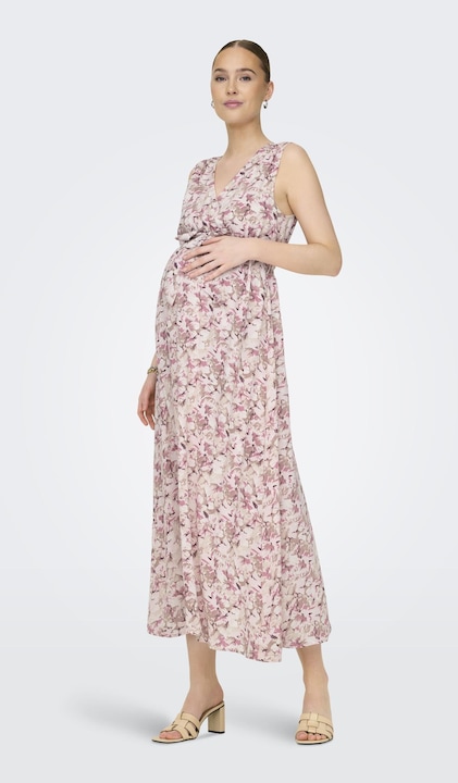 Produktbild Only Maternity Normal geschnitten V-Ausschnitt Maternity Langes Kleid Kleid (L)