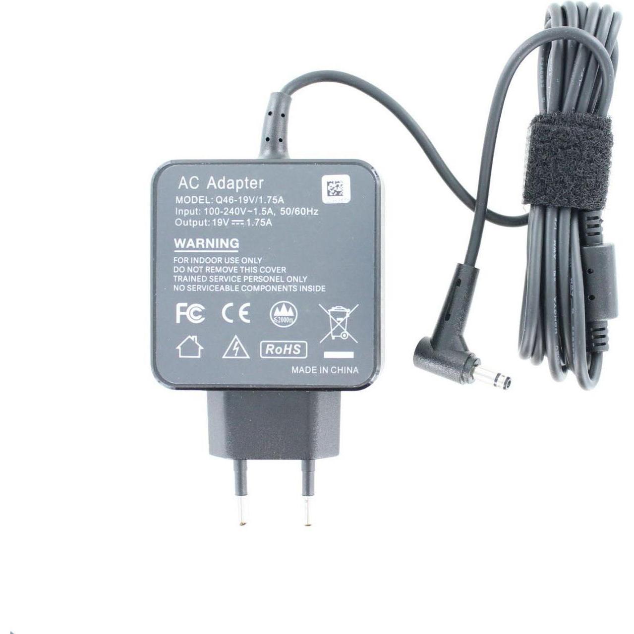 AGI 109133 - Indoor - AC - 19 V - Schwarz (33 W), Notebook Netzteil, Schwarz