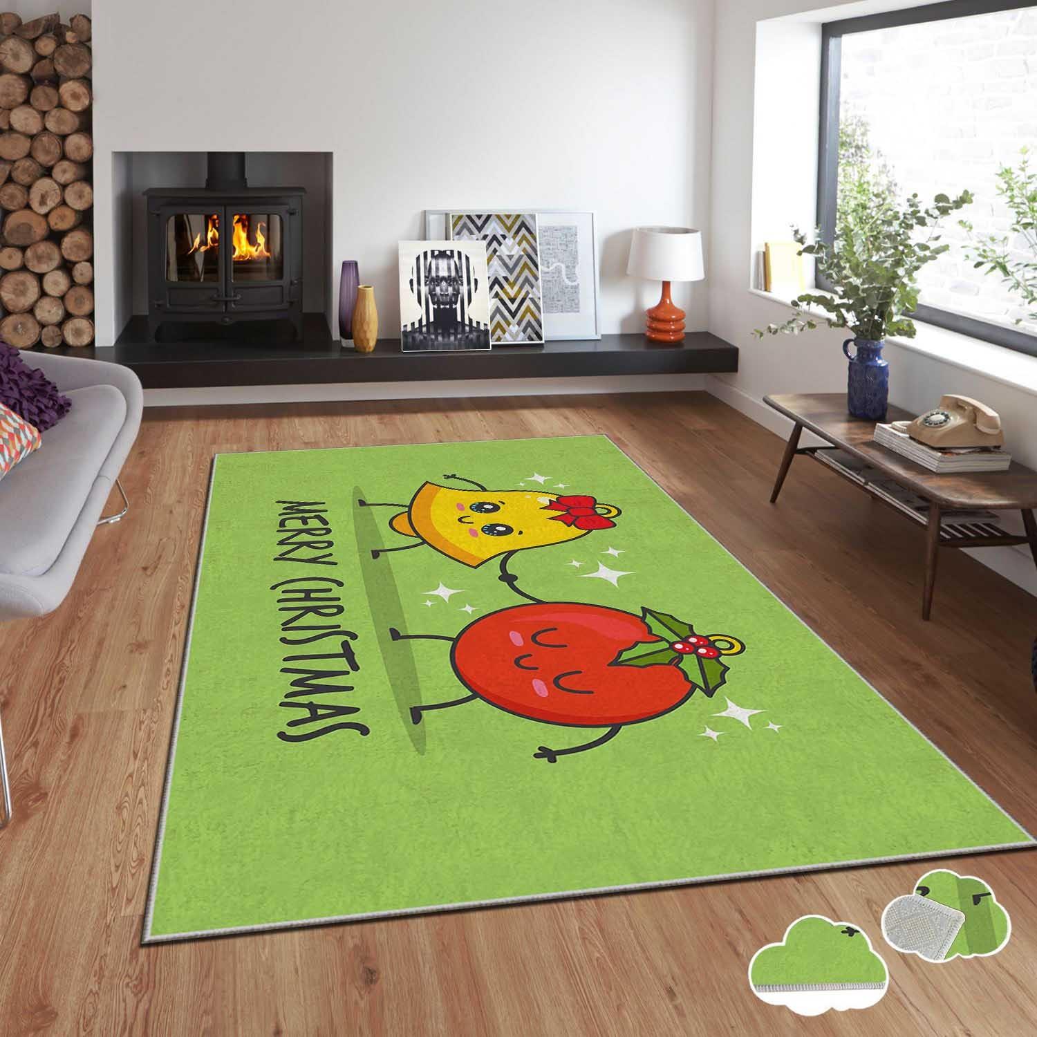 Thumbnail - Hanah Home Christmas, Teppich, Holiday (80 x 140 cm)