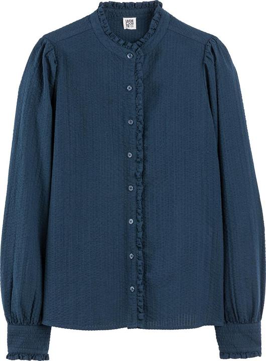 Produktbild La Redoute Collections Langärmelige Bluse mit Rüschenkragen (32)