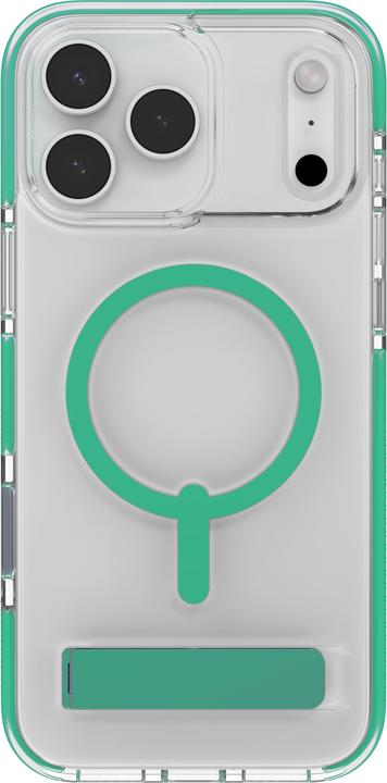 Produktbild Zagg Case für Apple iPhone 17 Pro Max Santa Cruz Snap mit Kickstand mystic green (Apple iPhone 17 Pro Max)