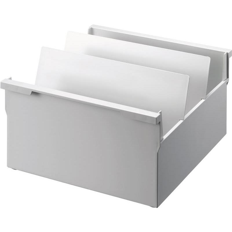 Helit, Kartenaufbewahrung, Karteitrog A4 quer, lichtgrau Masse: (B)318 x (T)350 x (H)215 mm (A4)