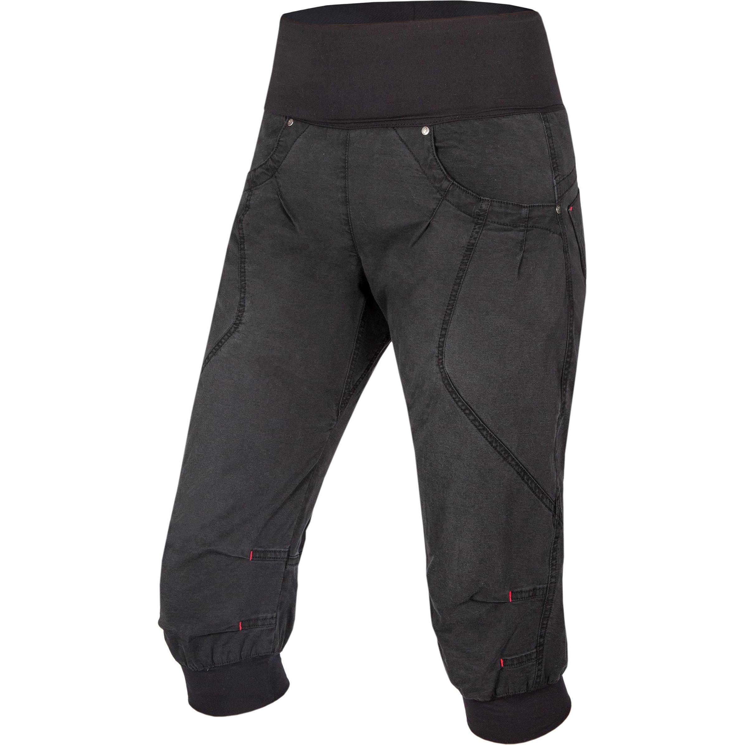 Ocun, Damen, Outdoorhose, Noya Jeans Organic Shorts, Kletterhose (L), Schwarz, L