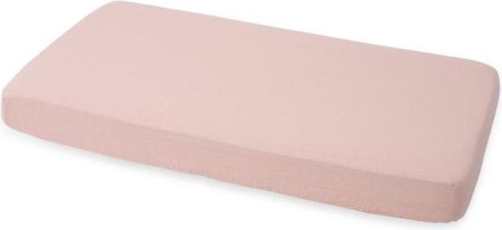 Produktbild little unicorn Cotton Muslin Crib Sheet - Rose Petal