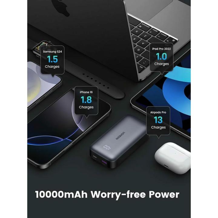 Actual product image Ugreen Mini Powerbank (10000 mAh, 30 W, 36 Wh)