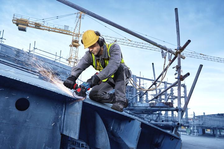 Actual product image Bosch Professional Bosch Akku-Winkelschleifer mit X-LOCK EXWX18V-15S (125 mm)