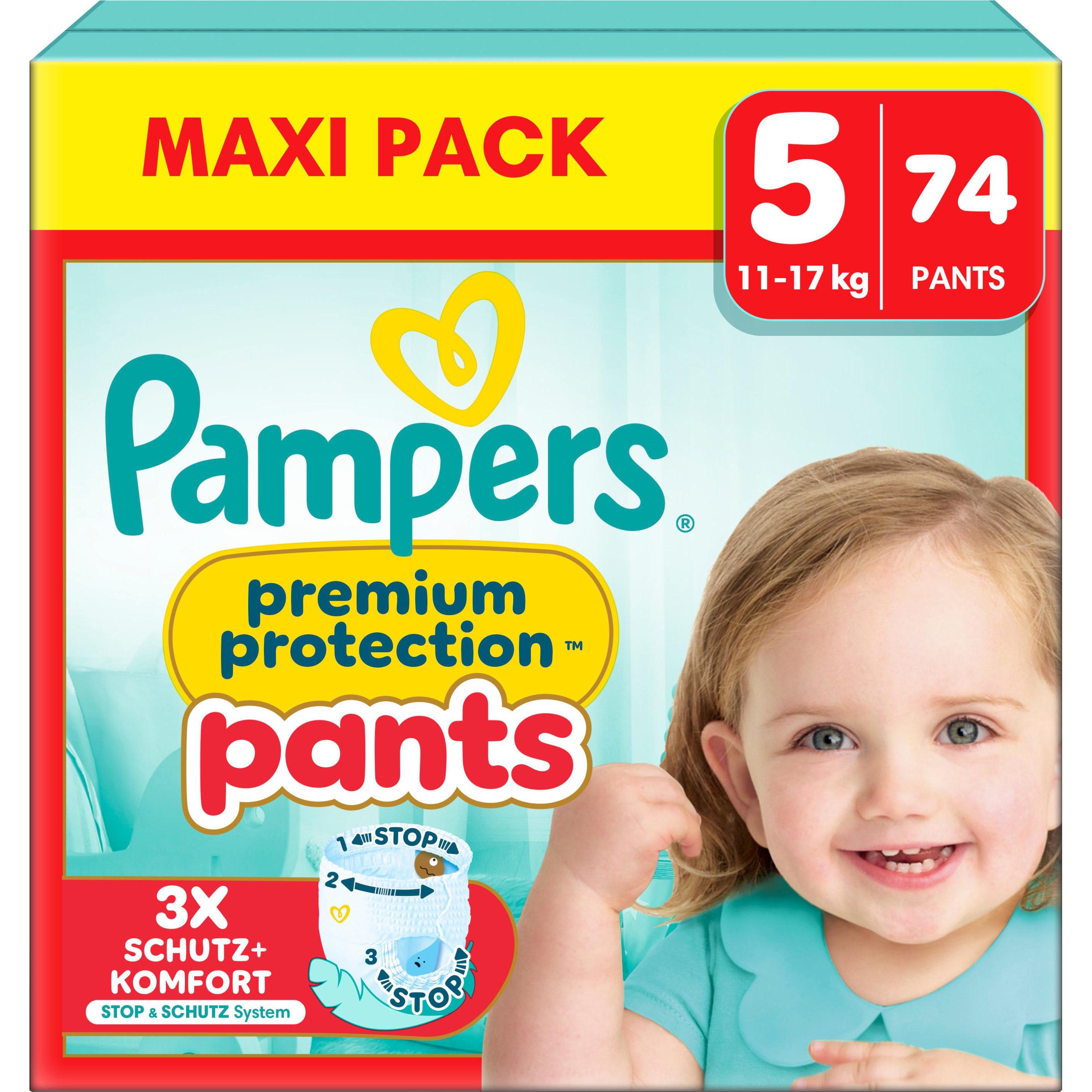 Pampers Premium Protection Pants (Gr. 5, Halbmonatsbox, 74 Stück)