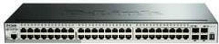 Produktbild D-Link 52-Port Smart Managed PoE+ Gigabit Stack Switch 4x 10G (48 Ports)
