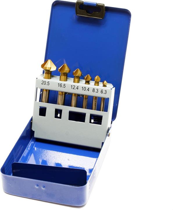 Actual product image Wiltec Countersink (6.3 mm, 8.3 mm, 10.4 mm, 12.4 mm, 16.5 mm, 20.5 mm)