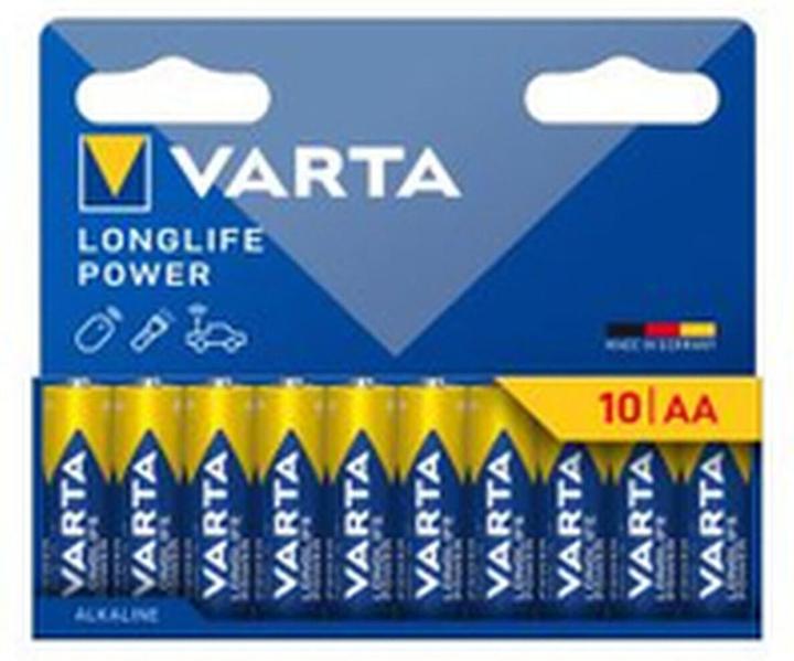 Image du produit Varta Longlife Power (10 pcs, AA / LR6 / LR06 / Mignon / R6 / R14505, 2960 mAh)
