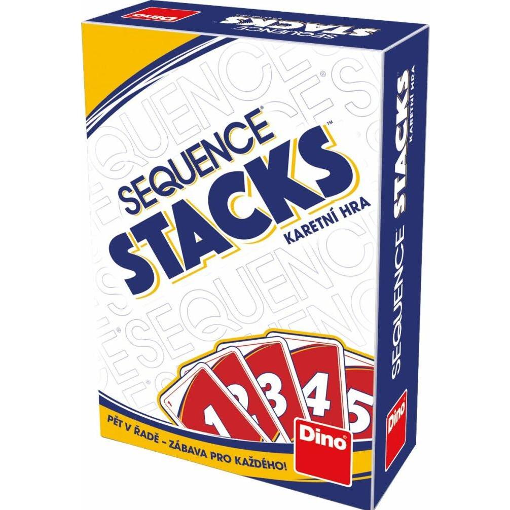 Dino Kartenspiel Sequenzstapel