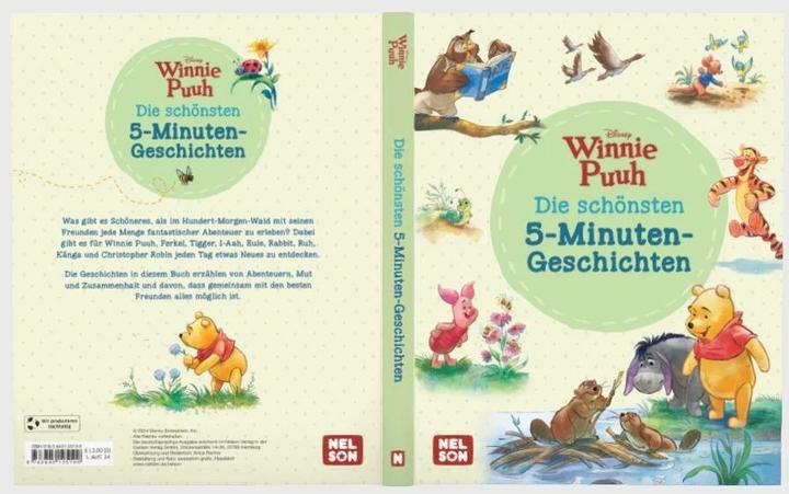 Image du produit Disney Winnie Puuh: Die schönsten 5-Minuten-Geschichten (Allemand, 2024)