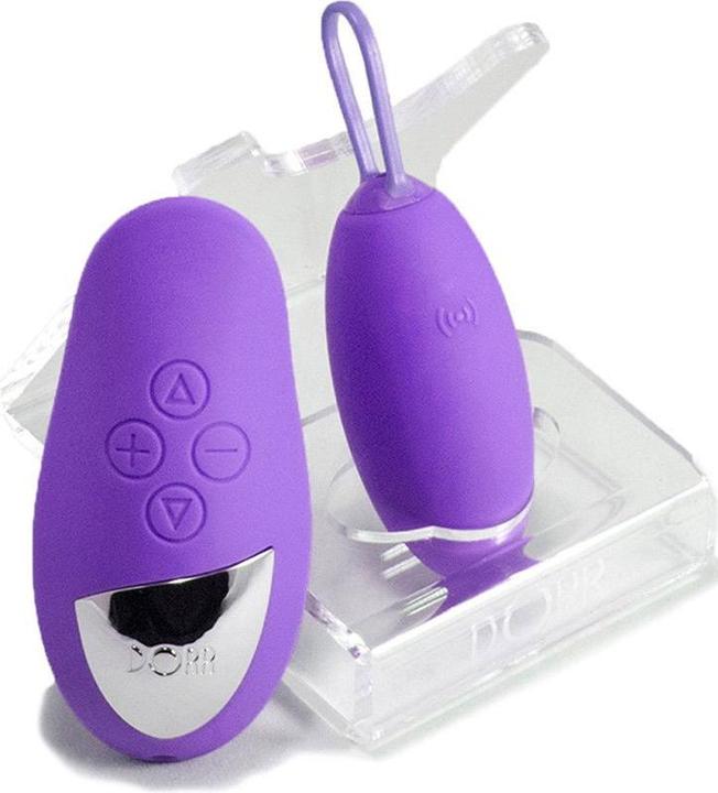 Actual product image Dorr Spot - Kabelloses Duo-Ei + Auflege-Vibrator - Violett