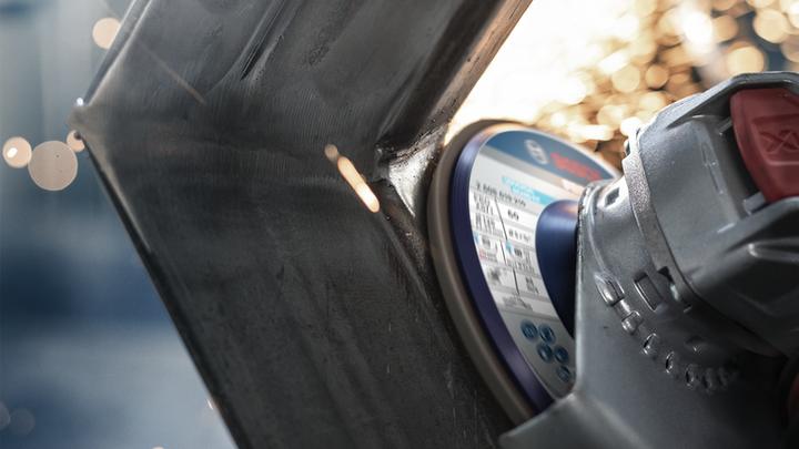 Productafbeelding Bosch Professional Zubehör X-LOCK klepschijf recht Beste voor metaal X571 (40)