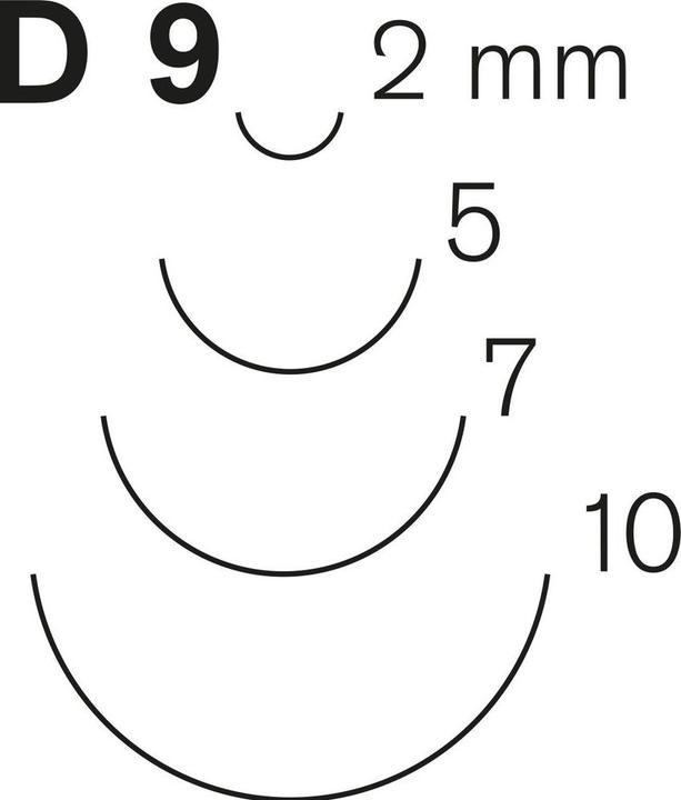 Actual product image Gouges pour amateurs droite profonde-creux cintre D9 5 mm