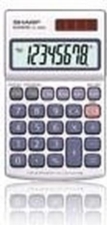 Actual product image Sharp EL-250S - Calculator - 8 digits - Solar panel (Batteries)