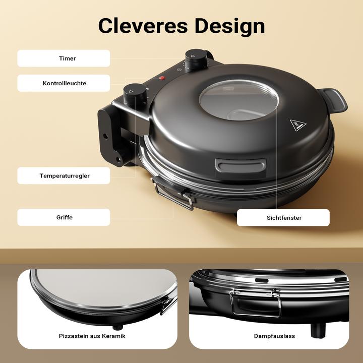 Produktbild Wiltec Pizzamaker