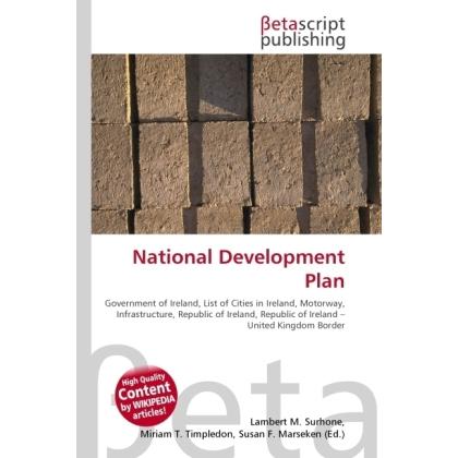 National Development Plan, Fachbücher von Lambert M. Surhone, Miriam T. Timpledon, Susan F. Marseken