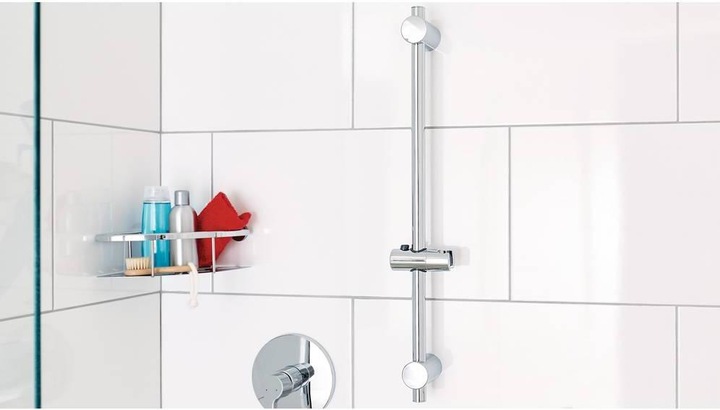 Actual product image tesa SPAA shower rail incl. adhesive solution without drilling