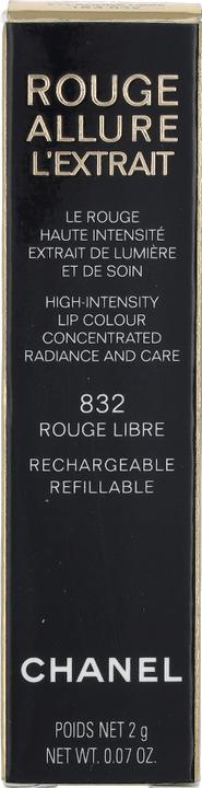 Produktbild Chanel Rouge Allure L'Extrait No 832 (832 Rouge Libre)