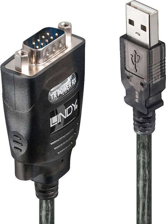 Produktbild Lindy USB A – RS232 (1.10 m)