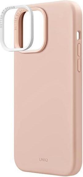 Image du produit Uniq etui Lino Hue iPhone 14 Pro 6,1" Magclick Charging rózowy/blush pink (Apple iPhone 14 Pro)