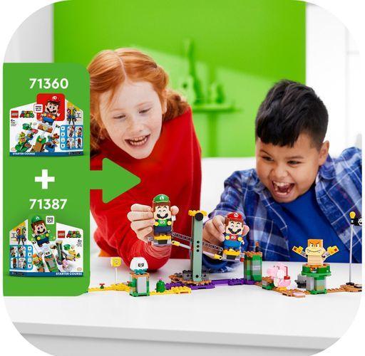 Image du produit LEGO Super Mario 71387 Kit de démarrage Aventure avec Luigi (71387, LEGO difficiles à trouver, LEGO Super Mario)