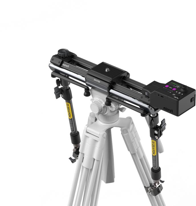 Actual product image Zeapon Micro4 E500 PONS PT Kit: Motorized Micro4 E500 + PONS PT Motorized Pan Head