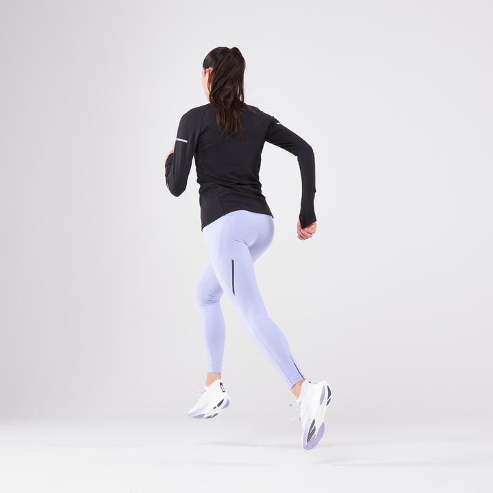 Produktbild Kiprun Laufshirt langarm Damen - Warm Light schwarz (44)