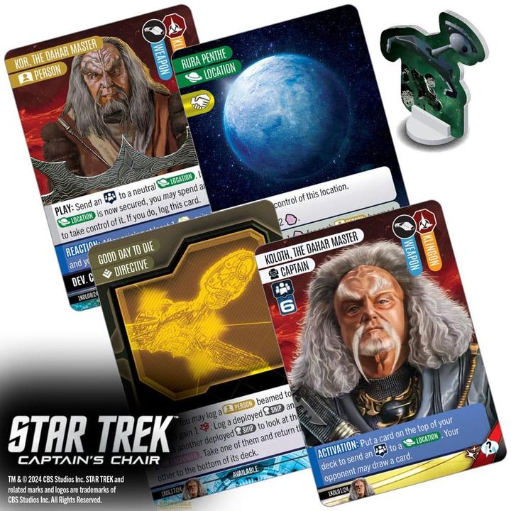 Immagine prodotto Wizkids Gioco di carte Star Trek: La Sedia del Capitano *versione inglese* (Inglese, 1 - 2 Giocatori)