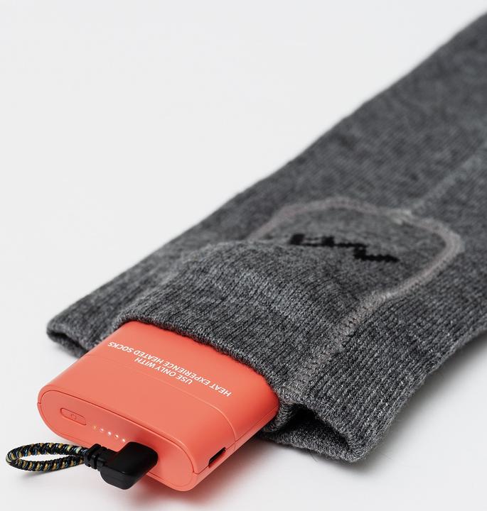 Actual product image Heat Experience Heated Everyday Socks w.batteries V2 (M)