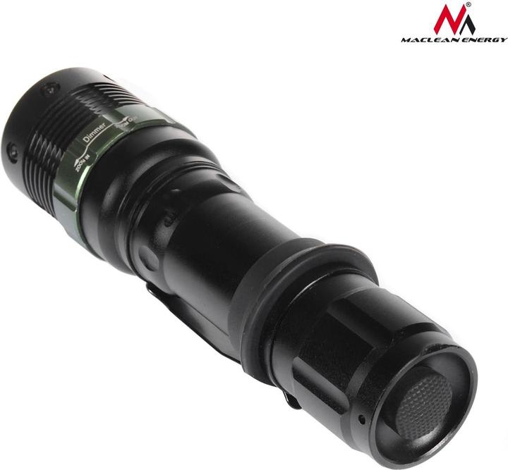 Maclean Latarka rowerowa Cree 200 lumen LED Energy + ładowarka zestaw MCE175 (10 cm, 200 lm)