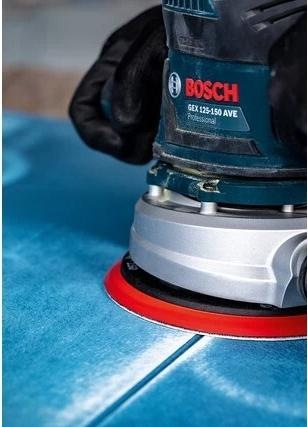 Actual product image Bosch Professional Zubehör Expert C470 Sanding paper with 8 holes for random orbital sander, 125 mm, G 100, 5 pcs. (100)