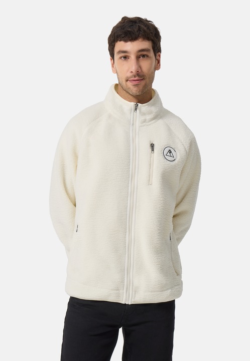 Immagine prodotto Cash-Mere Retro-Fleece-Jacke aus recyceltem Polyester (M)