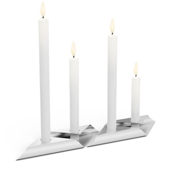 Produktbild Höfats SQUARE CANDLE silber, VE 4