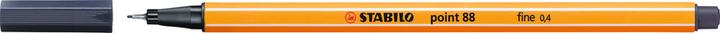 Productafbeelding STABILO punt 88 Fineliner (Donkergrijs, 1 x)