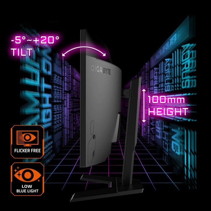 Actual product image Gigabyte GS34WQC (3440 x 1440 pixels, 34")