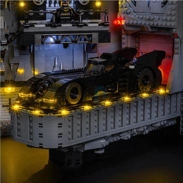 Actual product image Light my bricks LEGO® DC Batcave Shadow Box #76252 Light Kit