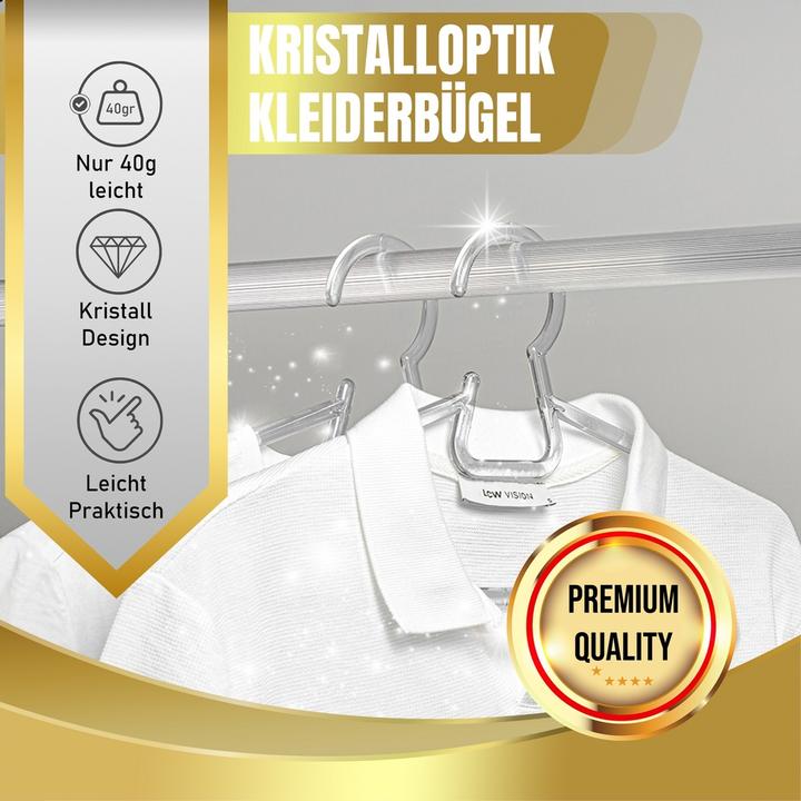 Productafbeelding DecoBella Set van 6 kleerhangers (6 x)